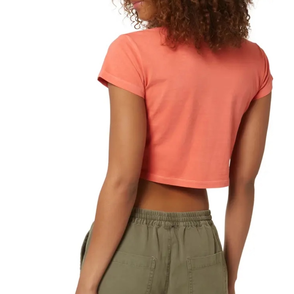 O'NEILL Let's Go Babe Graphic Crop Tee, Multiple Sizes, Watermelon, NWT - Picture 2 of 8